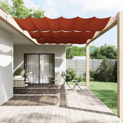 Vidaxl Toldo Vertical Tela Oxford Terracota 250x270 Cm_1