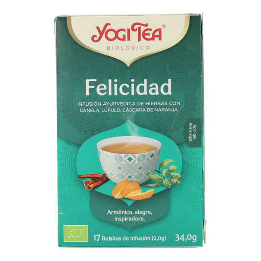 Yogi Tea BIO Felicidade 17 saquetas de chá