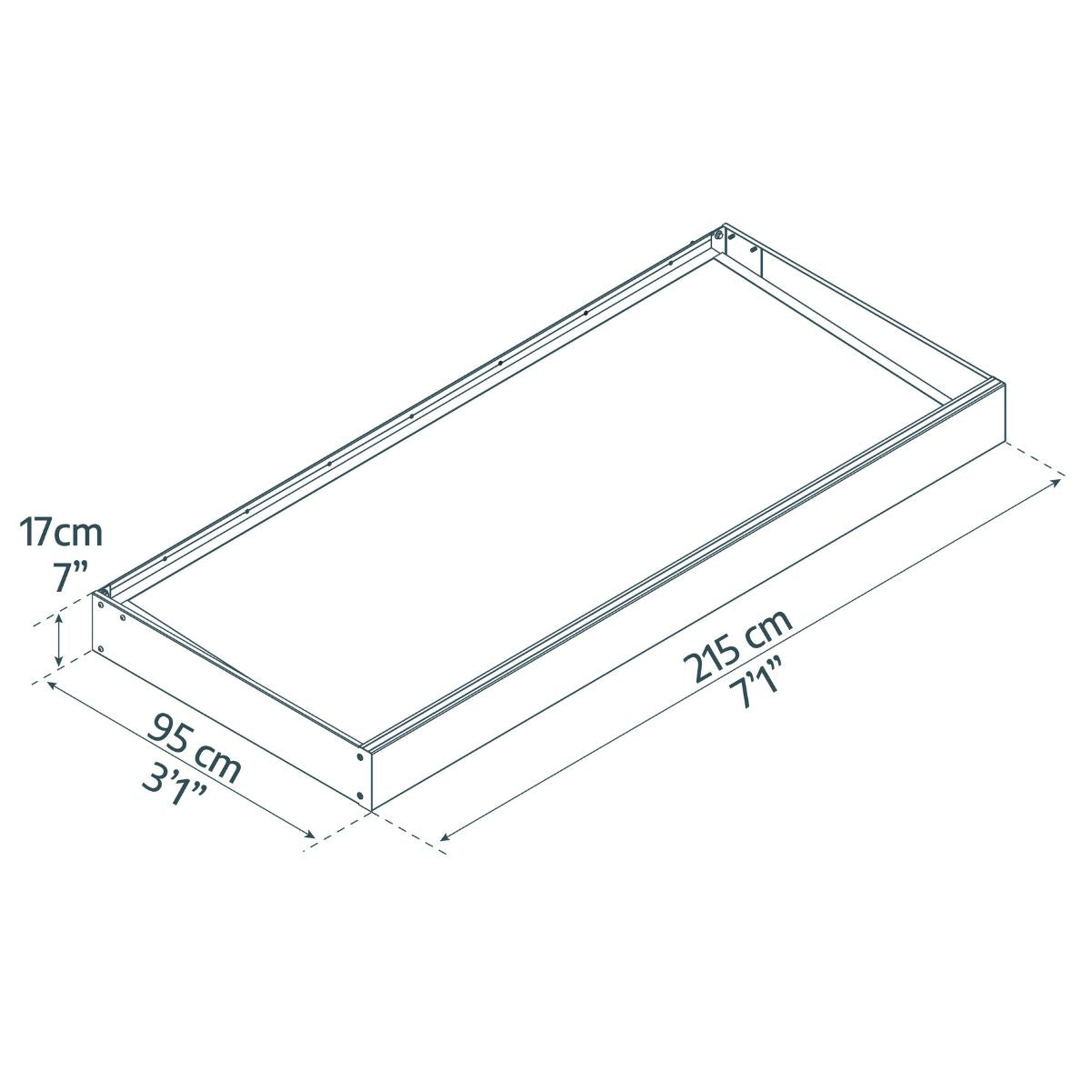 Sophia Canopy Canopy Door Canopy 215x95 cm Branco - Opala