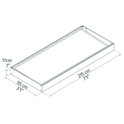 Sophia Canopy Canopy Door Canopy 215x95 cm Branco - Opala