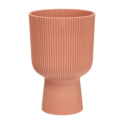 Vaso de flores dobrável Vibes cupê rosa delicado Elho 14 cm