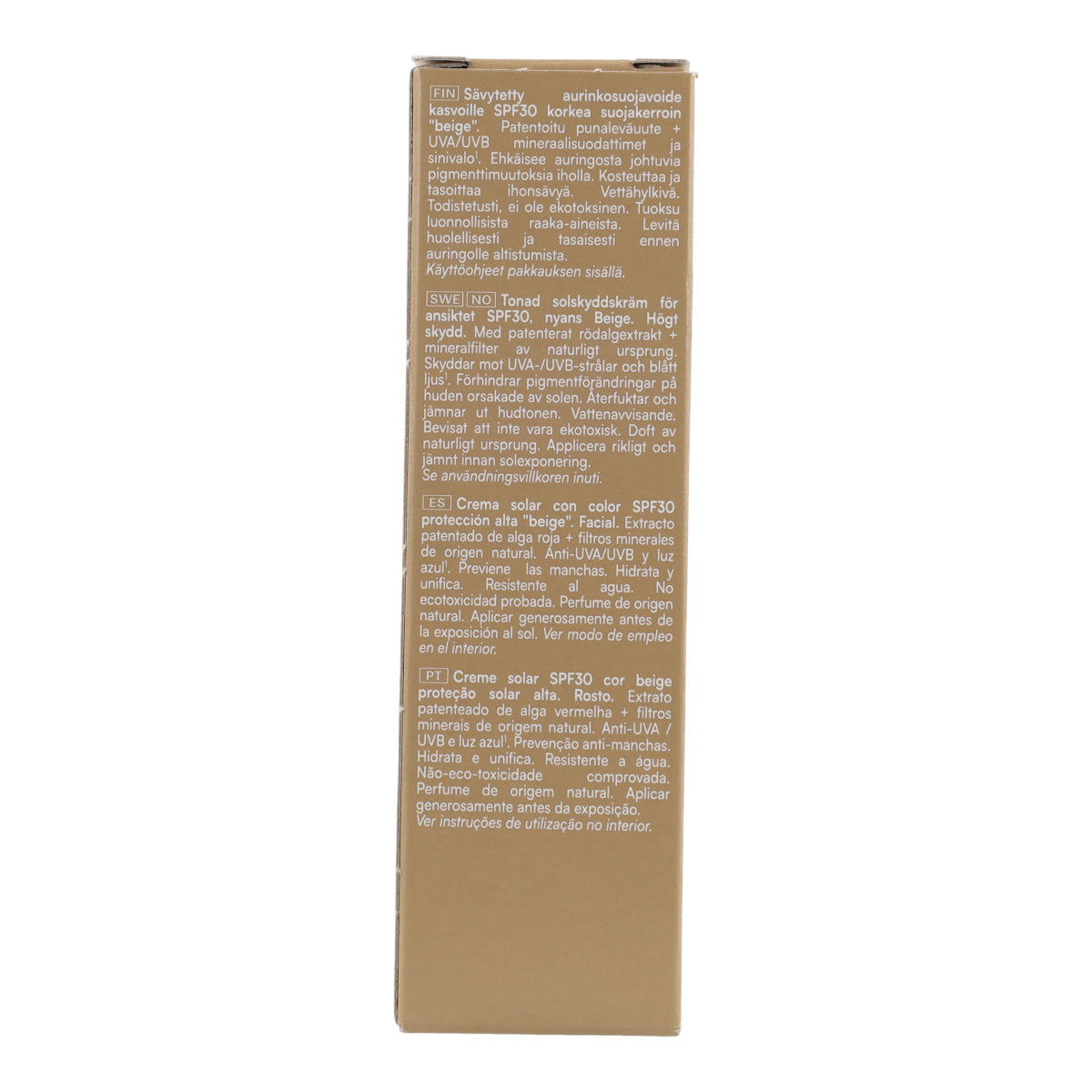 Creme Protetor Solar Facial Bege FPS30 Alga Maris 50 ml