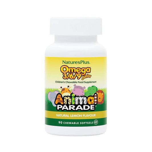 Animal Parade Ómega 3-6-9 Junior Natures Plus 90 Pérolas