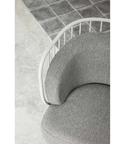 Butaca Modelo Nabi Acabado Metal Crema, 65cm(ancho) 80cm(alto) 64cm (largo)_2