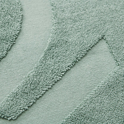 Alfombra De Baño 50x80cm 1000gsm 100% Algodon C/ Logo Bordado Verde Core Benetton_3