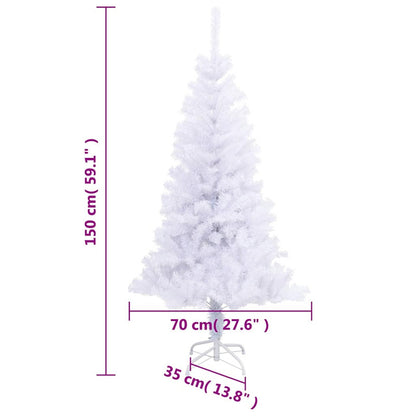 Vidaxl Árbol De Navidad Artificial Con Soporte 380 Ramas 150 Cm_5