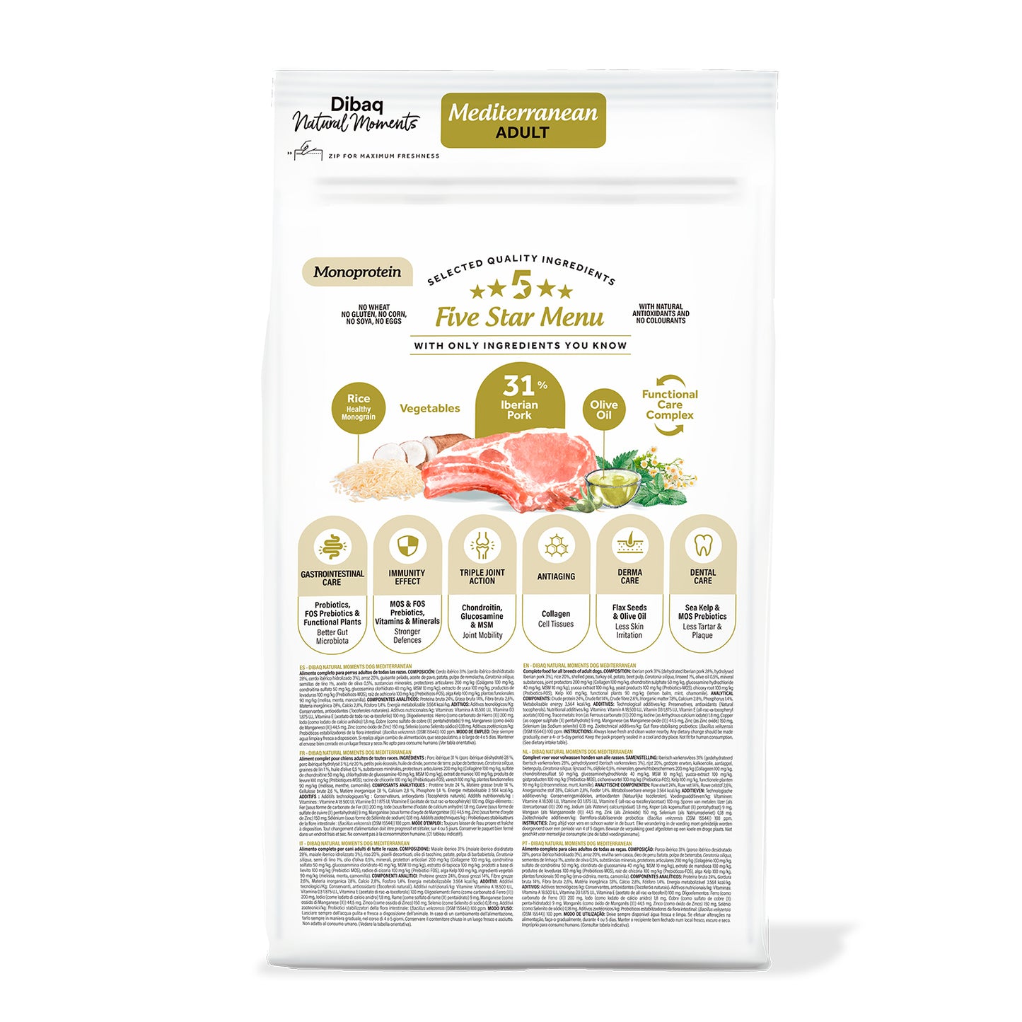 Dibaq Natural Moments 5 Star Mediterranean 12 Kg_1