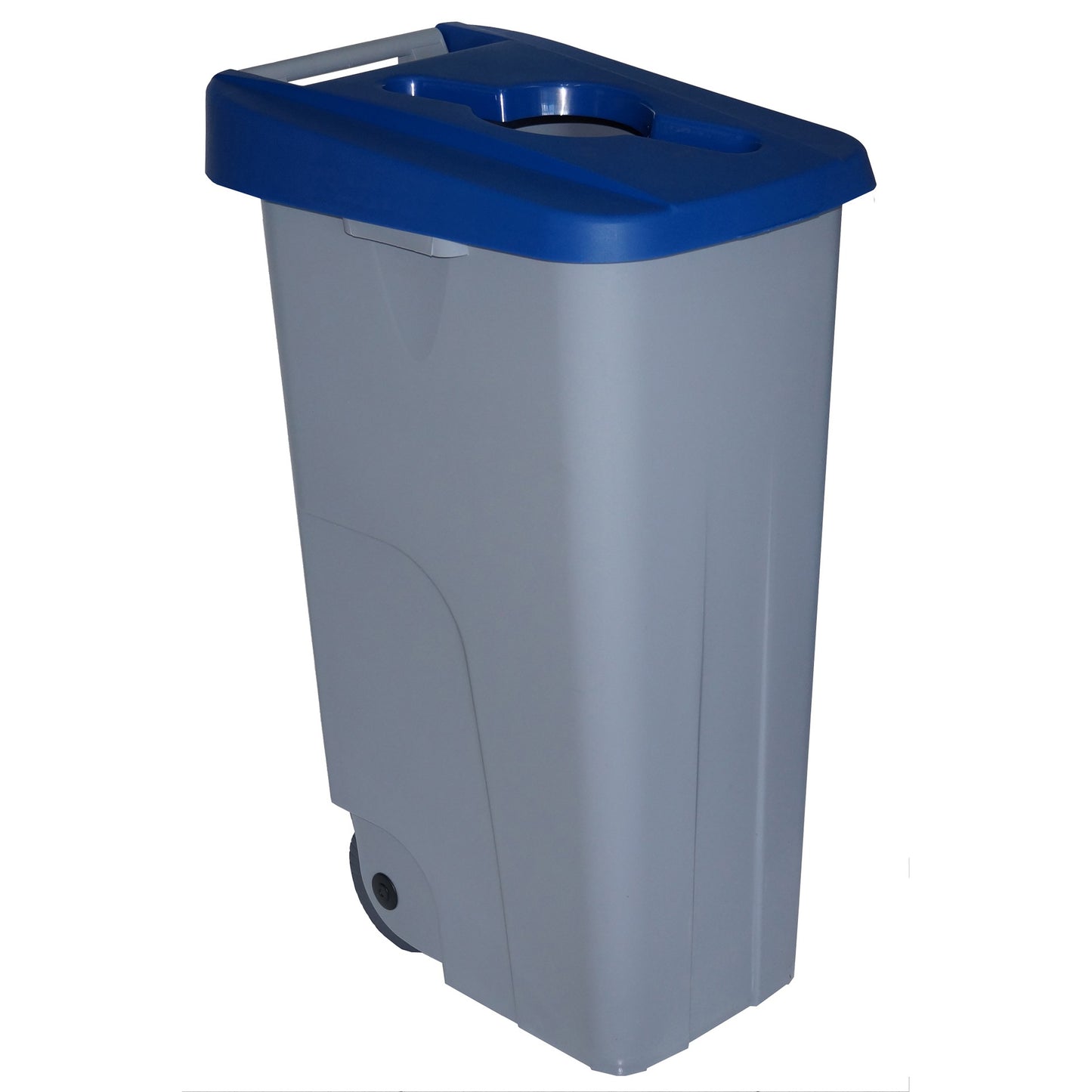 Pack Contenedor Reciclo 110 Litros Abierto En 3 Contenedores De Colores. Capacidad Total 330 Litros._2