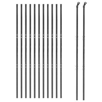 Cerca De Alambre Gris Antracita 2x25 M / Vetonek_1