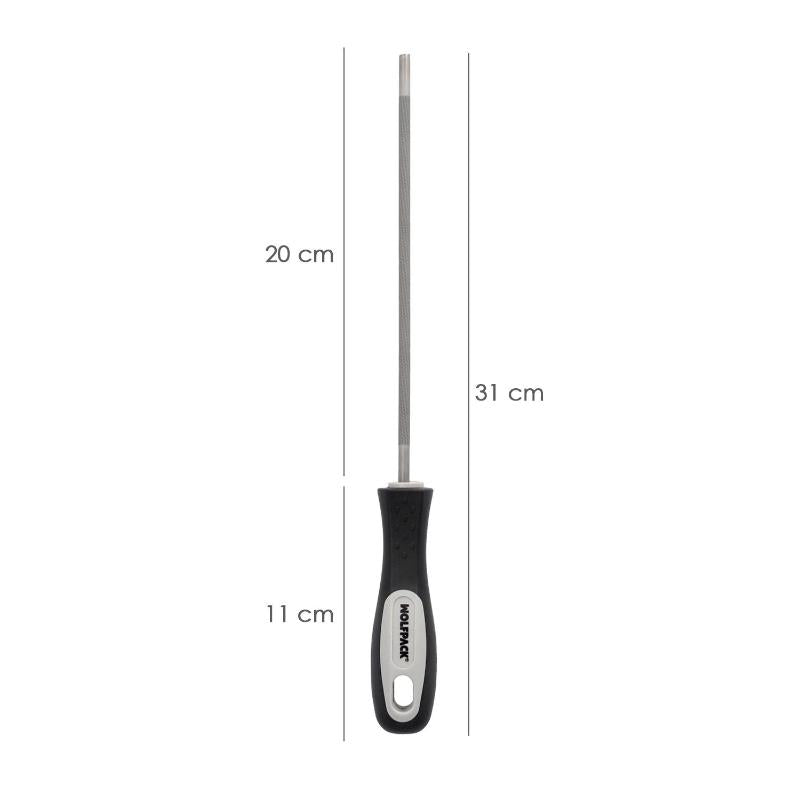 Lima Con Mango Motosierras 320 Mm. Ø 4,8 Mm.