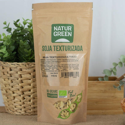 Tiras de Soja Texturizadas Orgânicas NaturGreen 115 g