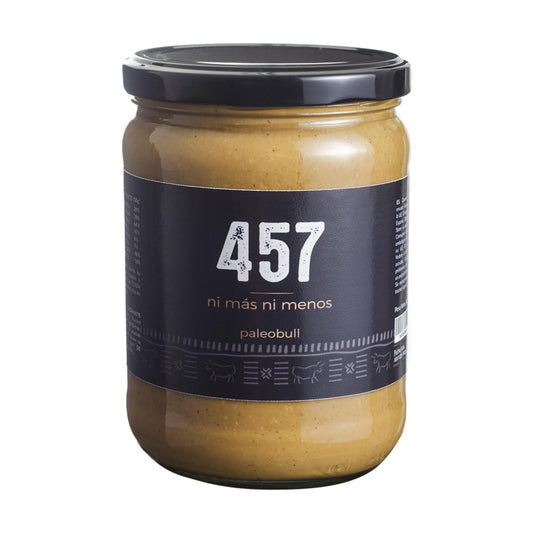 Manteiga de amendoim 100% natural 457 Paleobull 500 g