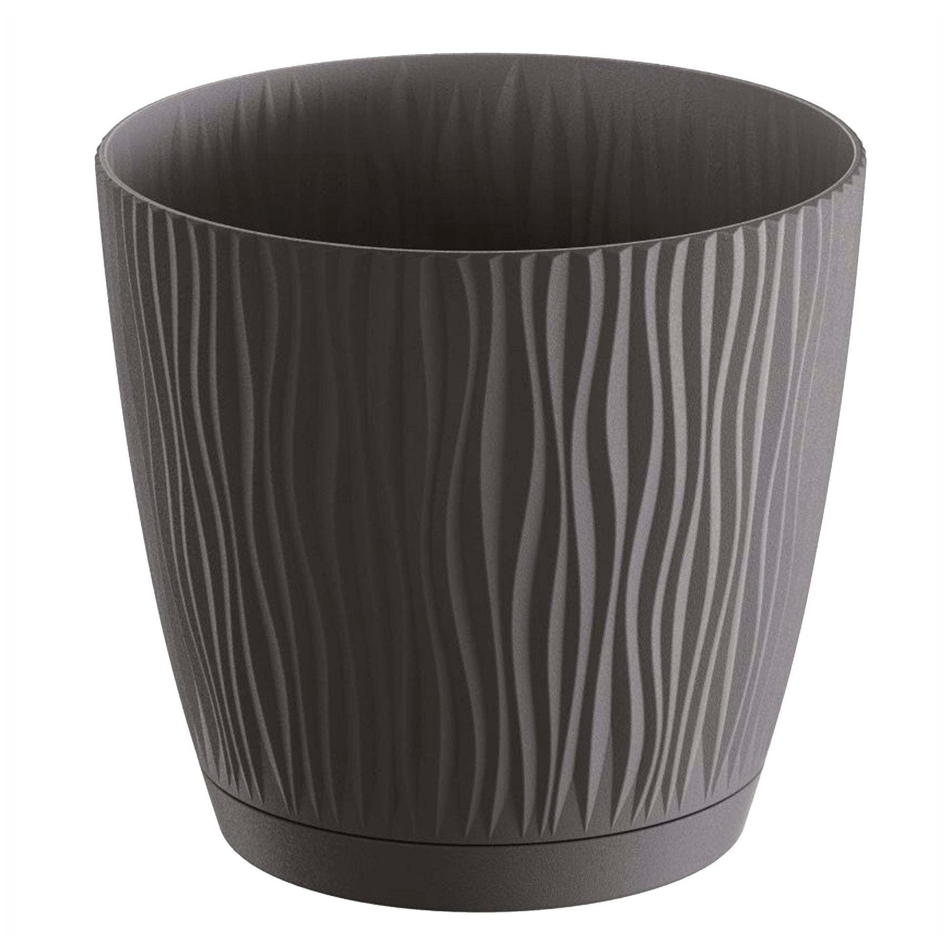 Maceta Sandy P, Dimensiones (mm) 239x239x225, Color Antracita_0