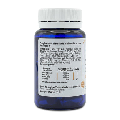 H4U Ómega 3 30 cápsulas gelatinosas de 1418,9 mg