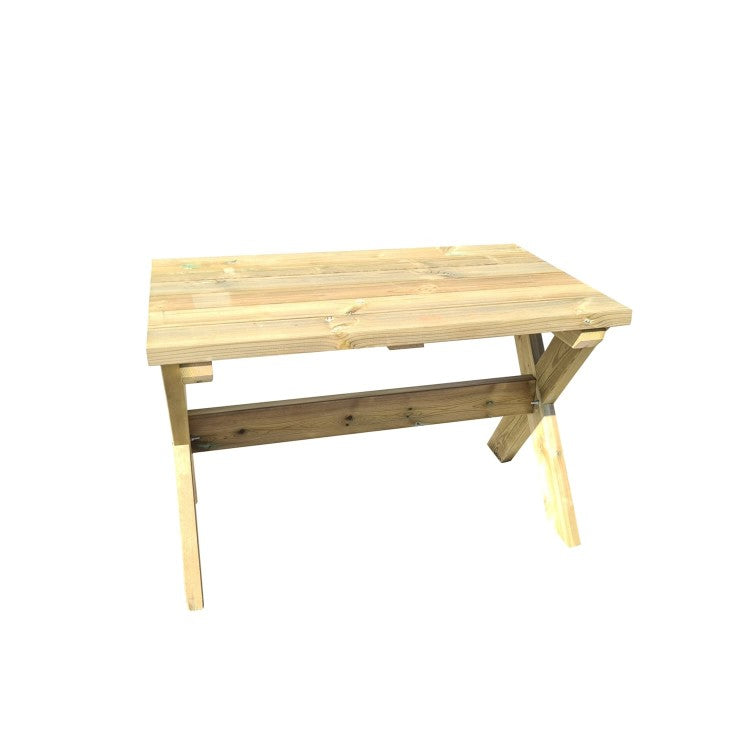 Mesa De Madera Exterior Masgames Xerta 120 Cm Madera Sin Pintar._1
