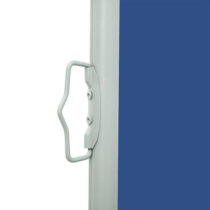 Vidaxl Toldo Lateral Retráctil De Jardín Azul 160x600 Cm_3