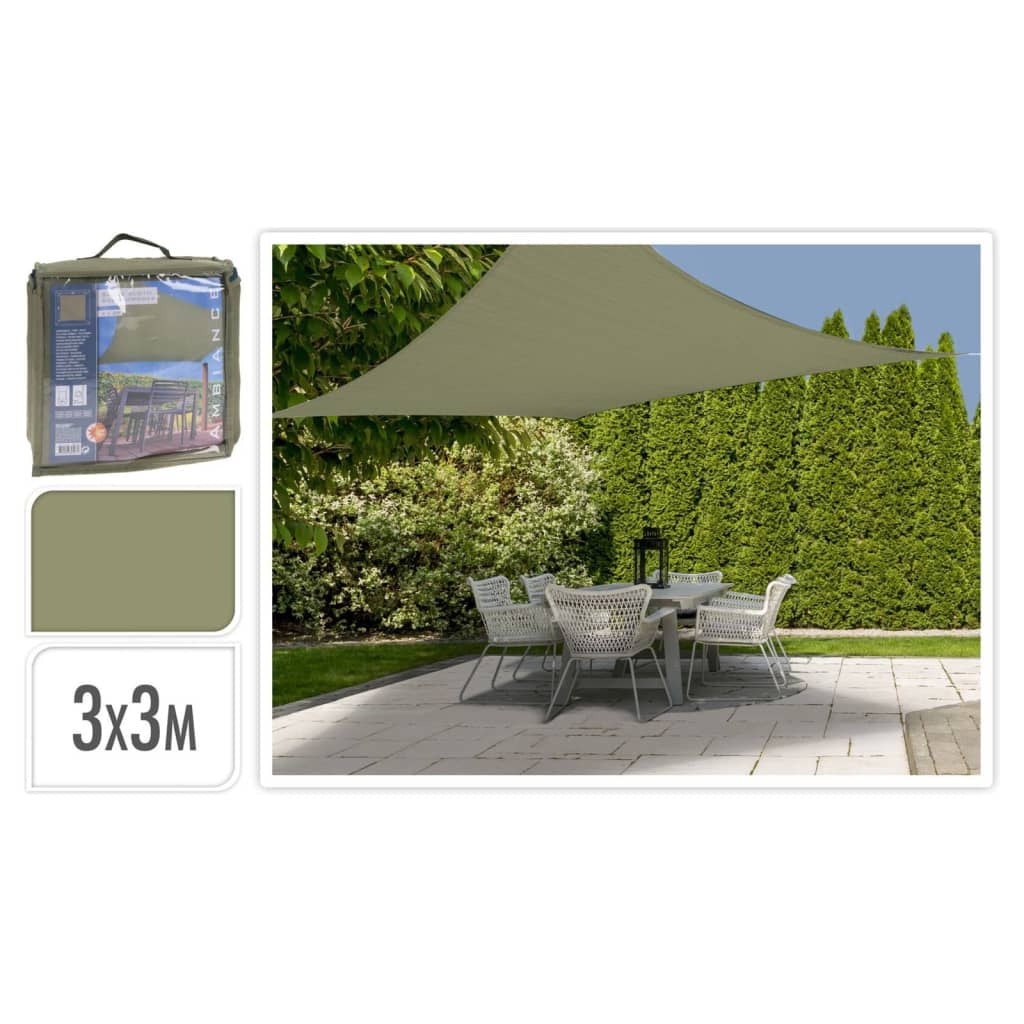 Progarden Toldo Cuadrado Verde 3x3 M_1