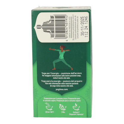 Yogi Tea BIO Chá Verde Energia, 17 saquetas