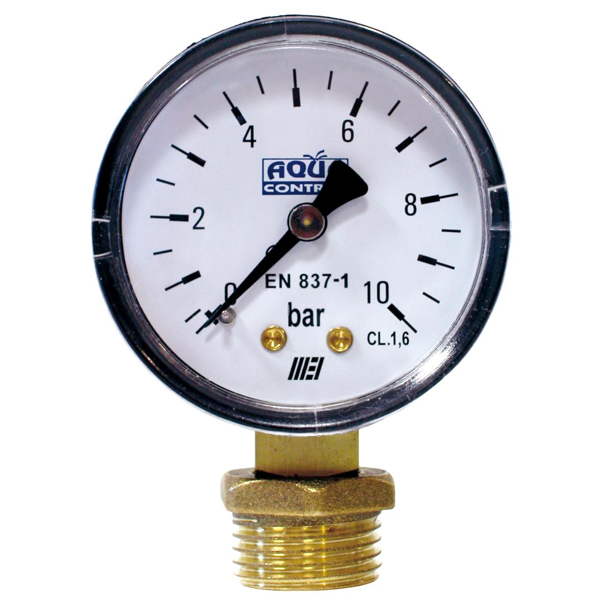 Manómetro Aquacontrol 0-10 bar