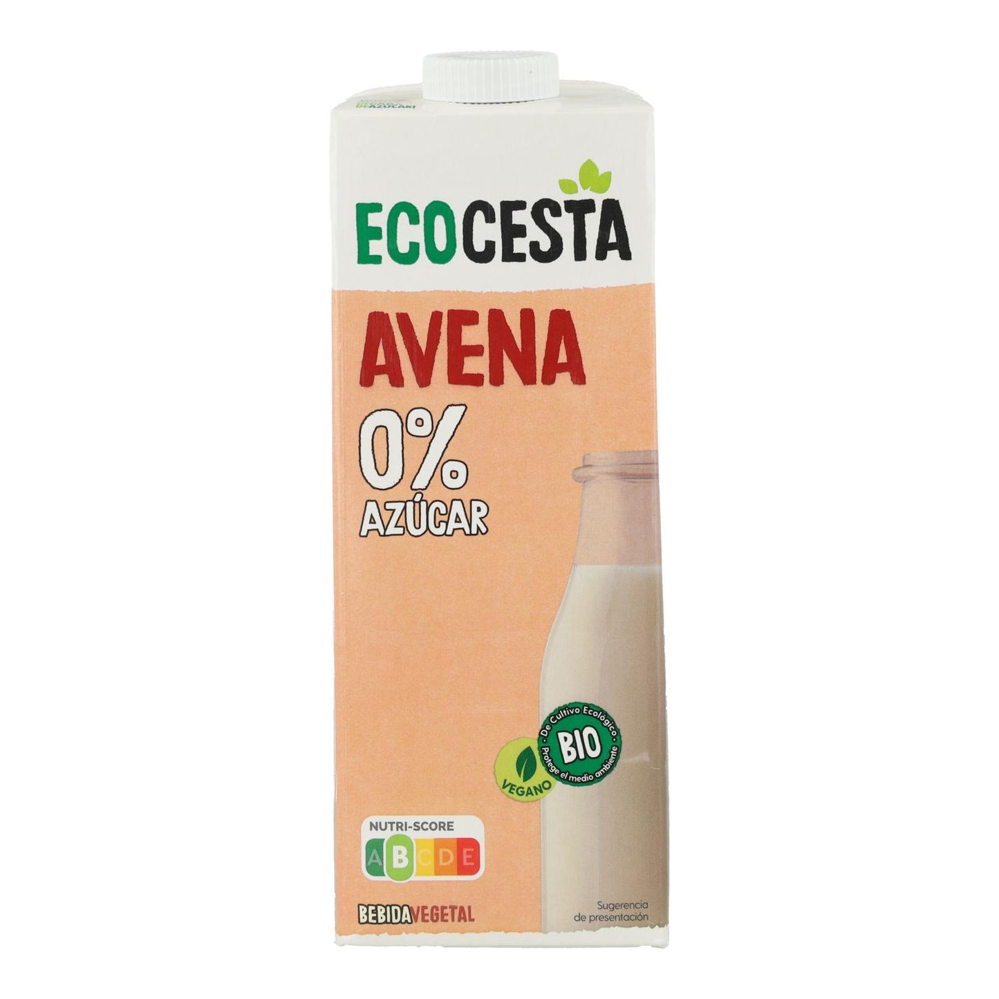 Bebida de Aveia Biológica Ecocesta 0% Açúcar 1L