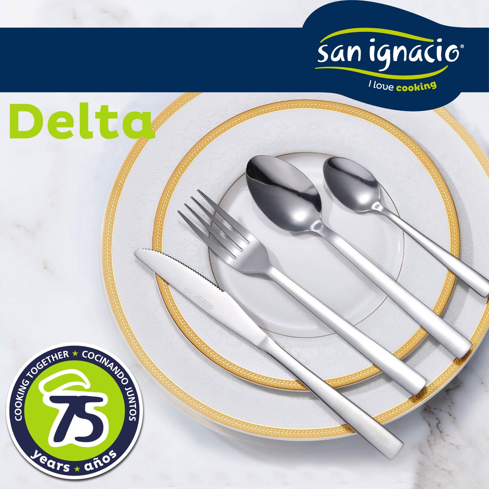 Pack De 3 Sartenes San Ignacio Ø16cm Ø20cm Ø24cm + Set De 24pc Cubertería En Acero Inoxidable_3