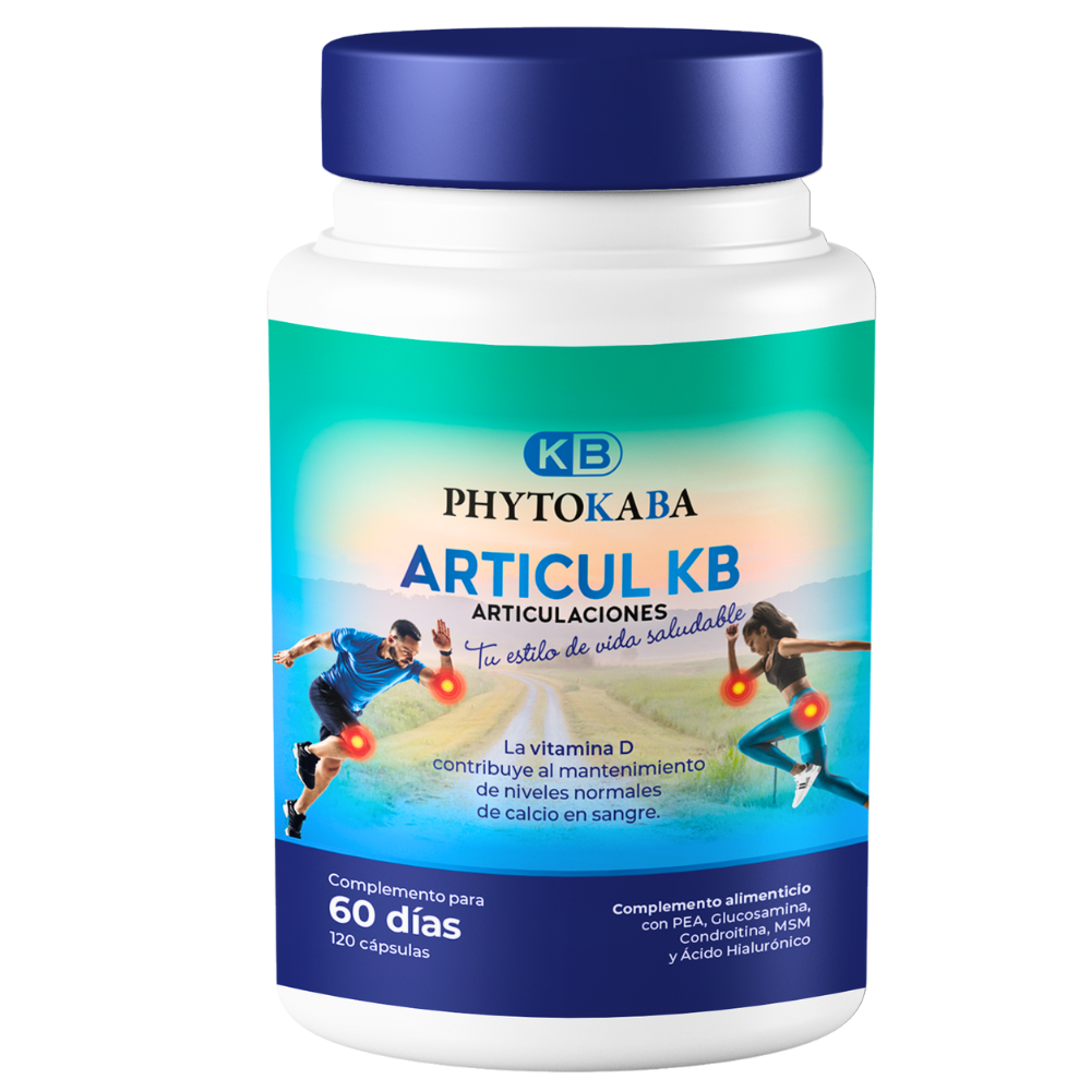 Articul Kb 120 Cápsulas Con Pea, Glucosamina Y Condroitina
