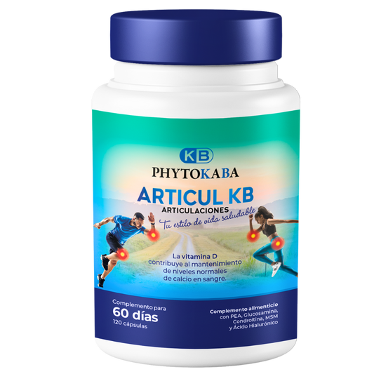 Articul Kb 120 Cápsulas Con Pea, Glucosamina Y Condroitina