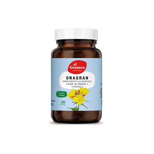 Óleo de Onagra El Granero 120 pérolas 700mg