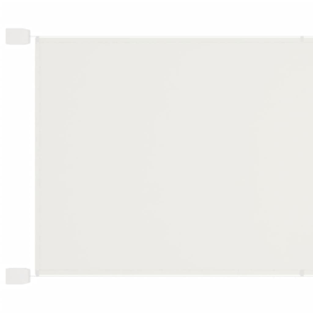 Vidaxl Toldo Vertical Blanco 100x270 Cm Tela Oxford_0
