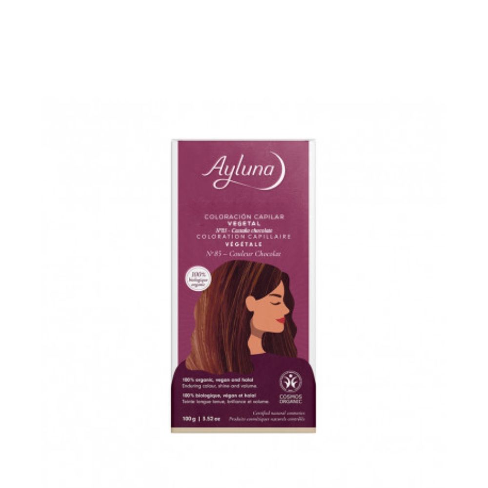 Tinte Vegetal Nº85 Castaño Chocolate Ayluna 100g_1