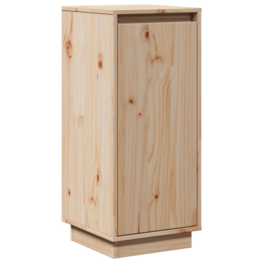Aparador De Madera Maciza De Pino 31,5x34x75 Cm / Vetonek_0