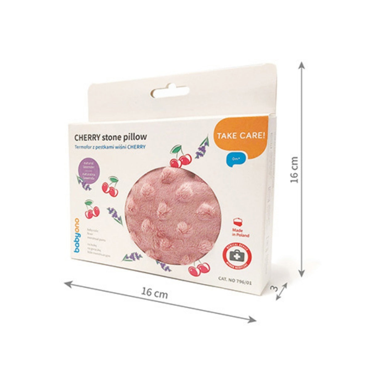 Bolsa Anticólico De Semillas Con Huesos De Cereza Pink_1