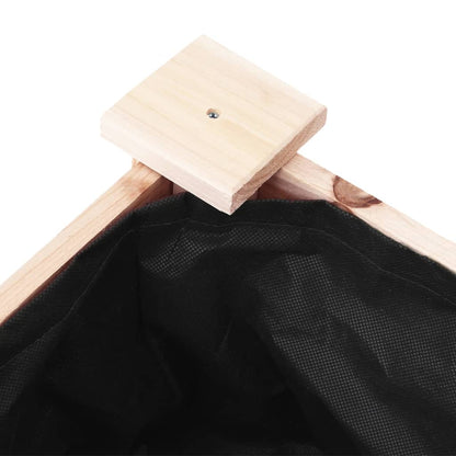 Jardinera Con Forro Interior Madera Maciza De Abeto 71x37x76 Cm_5