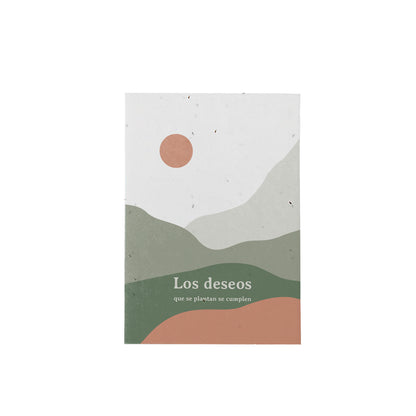 Postal Plantable "Los Deseos Que Se Plantan Se Cumplen" Semillas de Manzanilla | Regalo Original con Sobre - Resetea_0