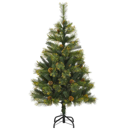 Vidaxl Árbol De Navidad Artificial Con Bisagras 150 Led Y Bolas 150 Cm_4