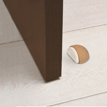 Tope Puerta Adhesivo Madera Media Luna Roble_2