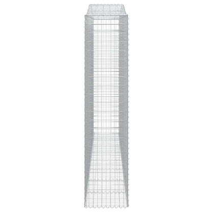 Cestas De Gaviones 6 Uds Forma De Arco Hierro 400x50x220/240 Cm_4