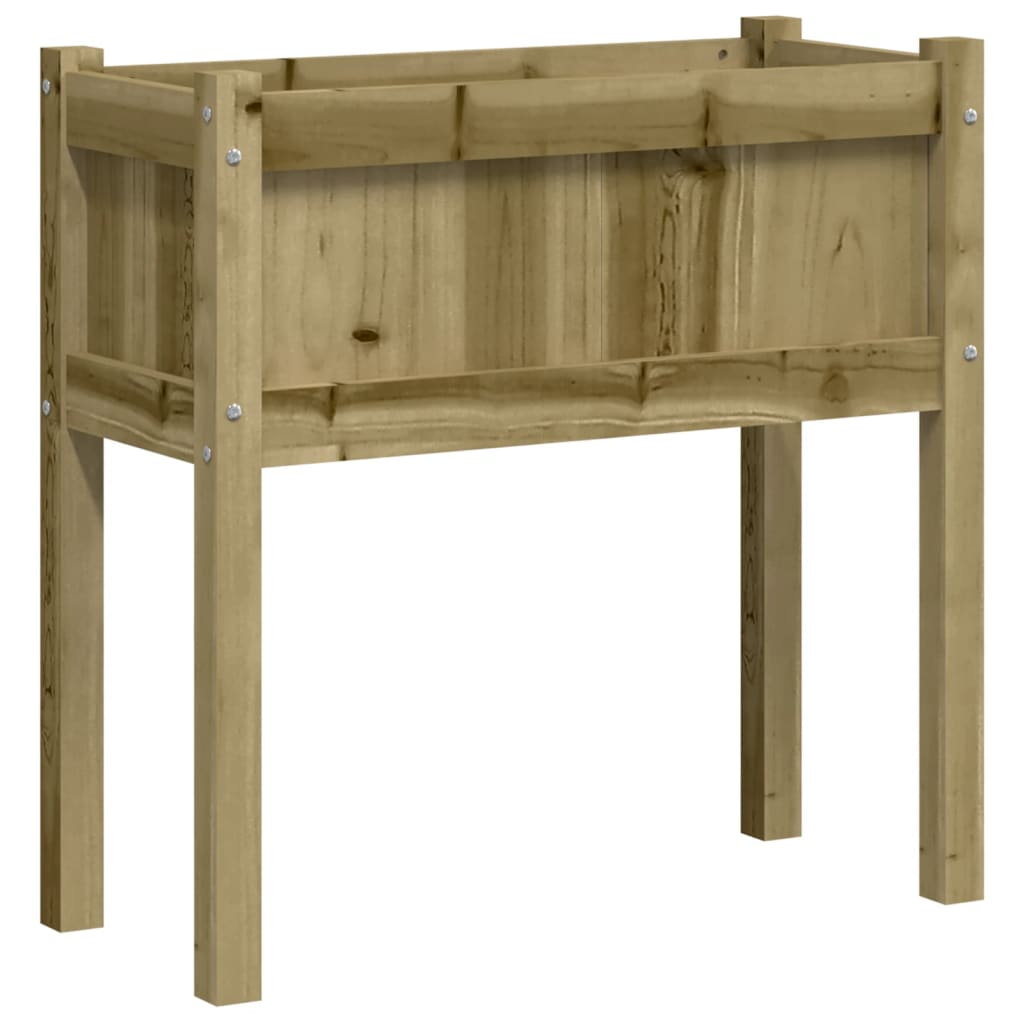 Jardineras Con Patas 2 Uds Madera De Pino Impregnada_3
