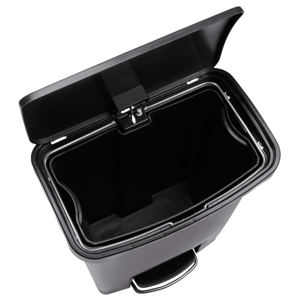 Rubbermaid Cubo De Basura De Pedal Slim Jim 50 Litros Negro_3
