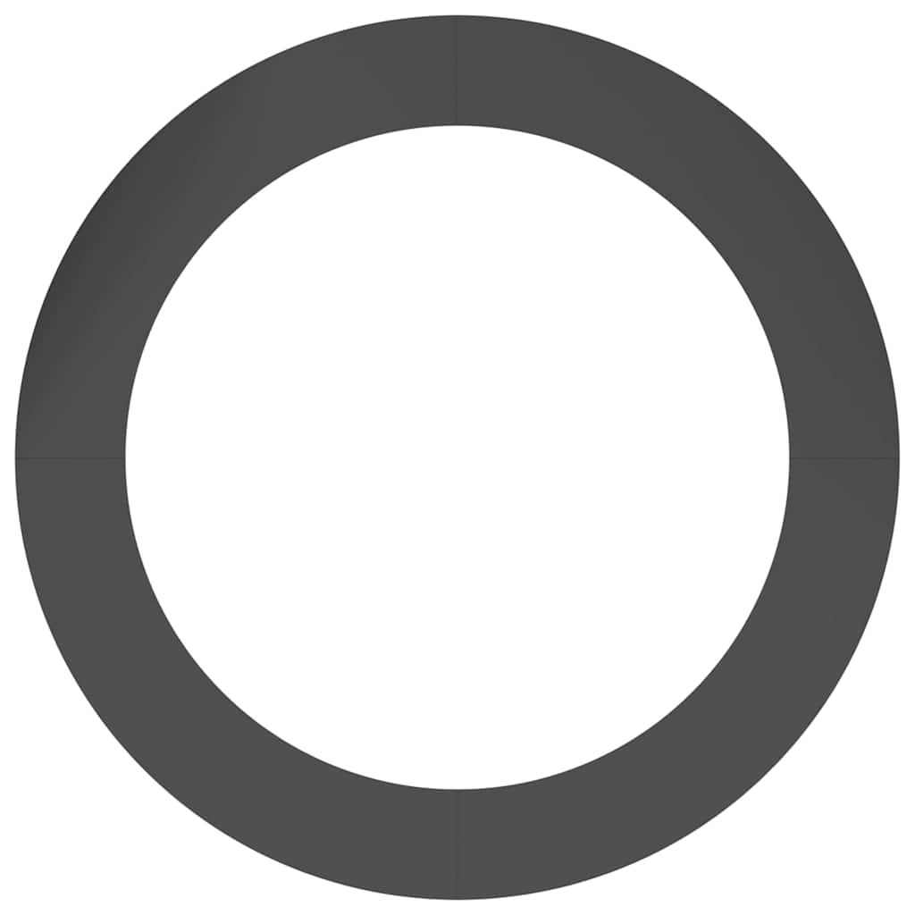 Adecuado Para Anillos De Árbol Plano 5 Uds. Negro Ø90/120 Cm_4