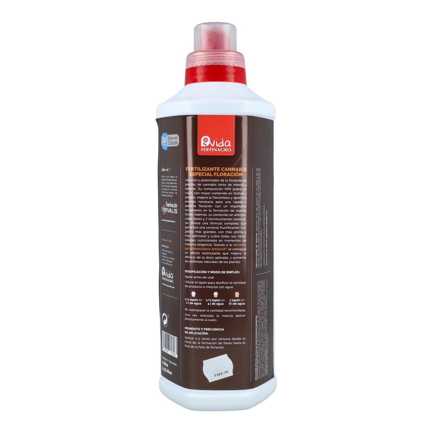 Fertilizante especial para floração de canábis Fertinagro 1 l