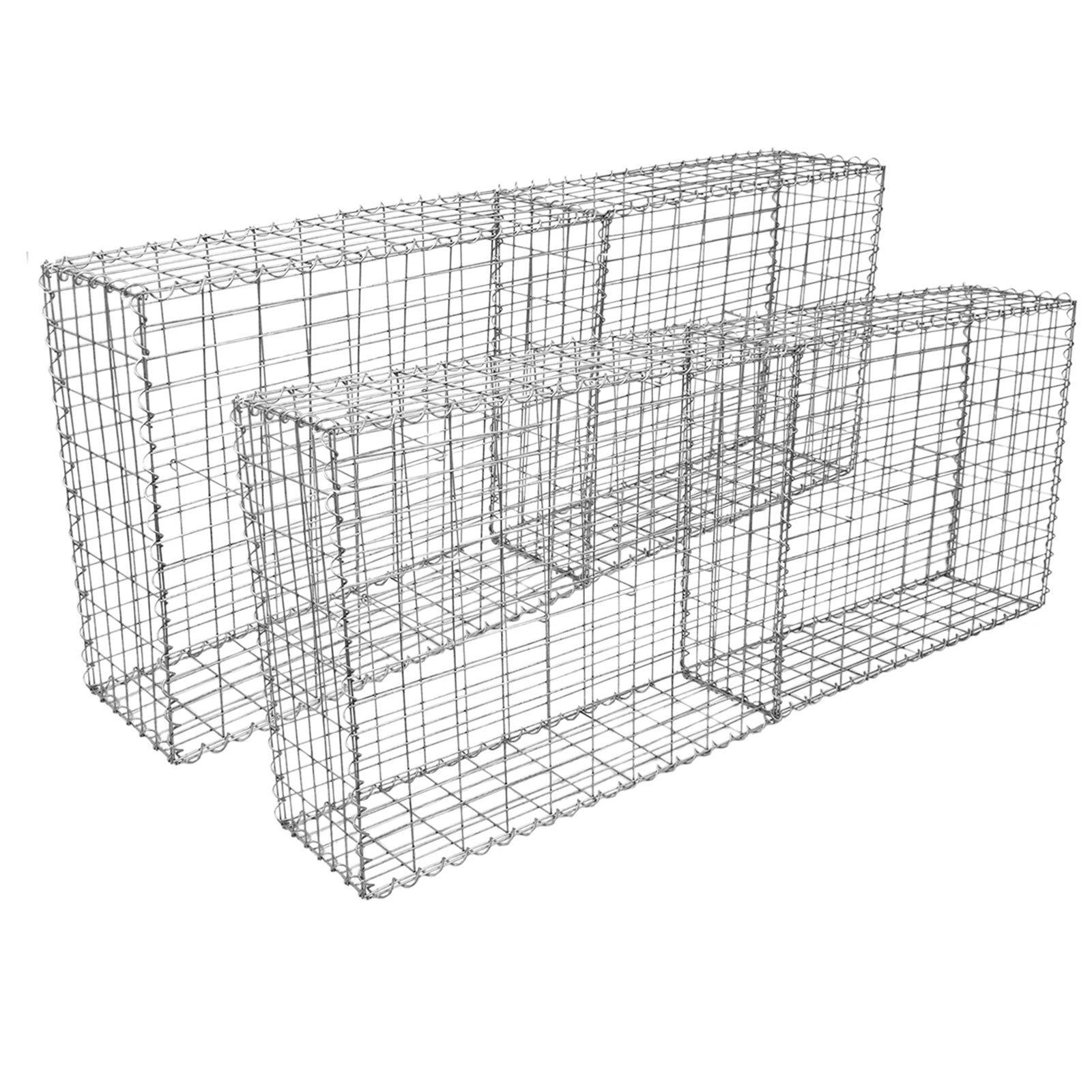 Cestas De Acero Inoxidable De Exterior 100 X 95 X 30cm Pack De 4_2