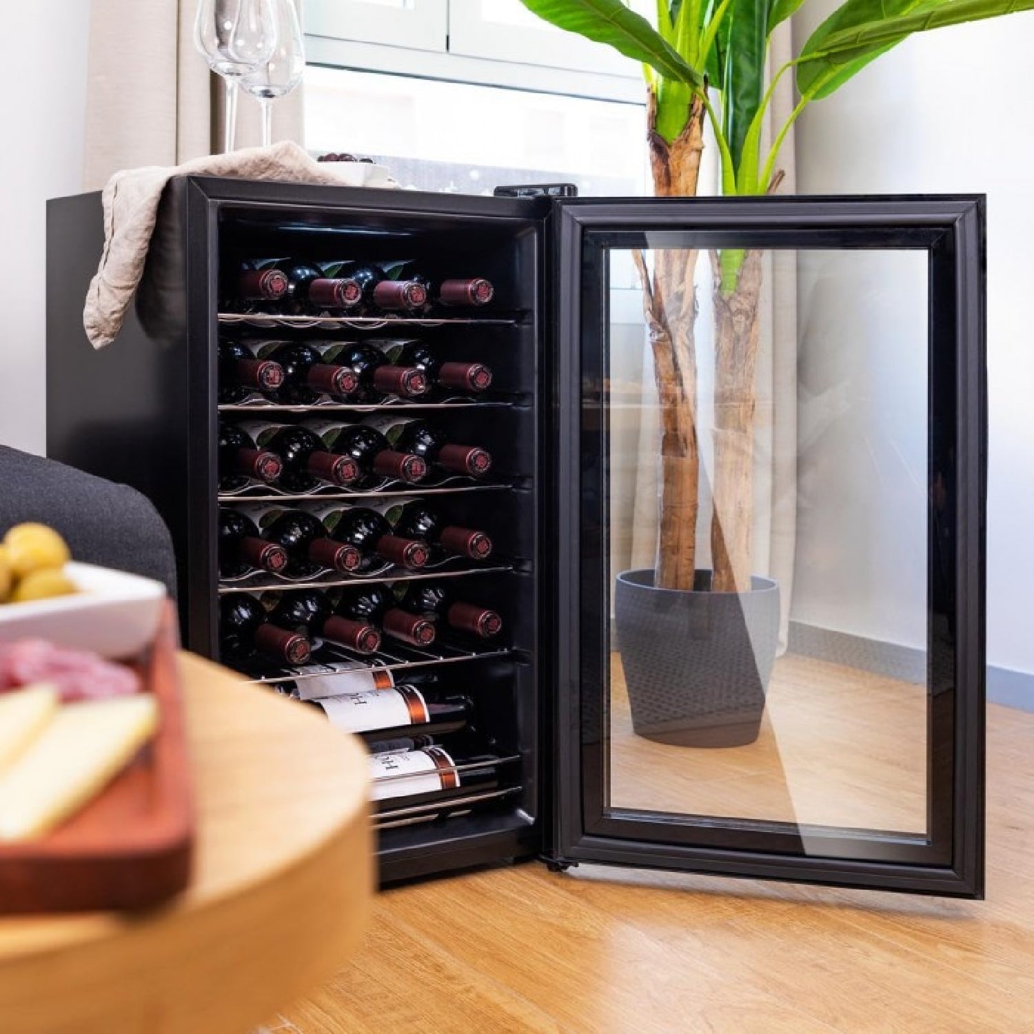 Cecotec Vinoteca Bolero Grandsommelier 2450 Black Compressor_2