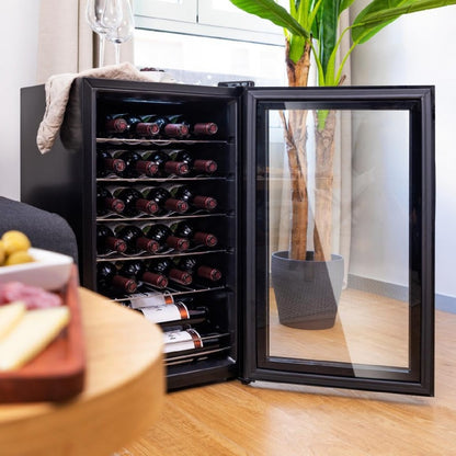 Cecotec Vinoteca Bolero Grandsommelier 2450 Black Compressor_2