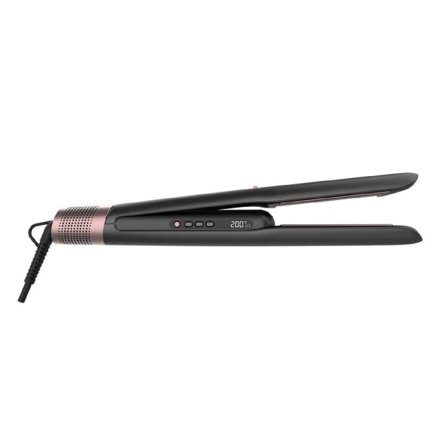Cecotec Plancha De Pelo Con Aire Air Lisse Black. 600w, Protege El Cabello, Tecnología Iónica, Keratina Y Aceite De Argá_1