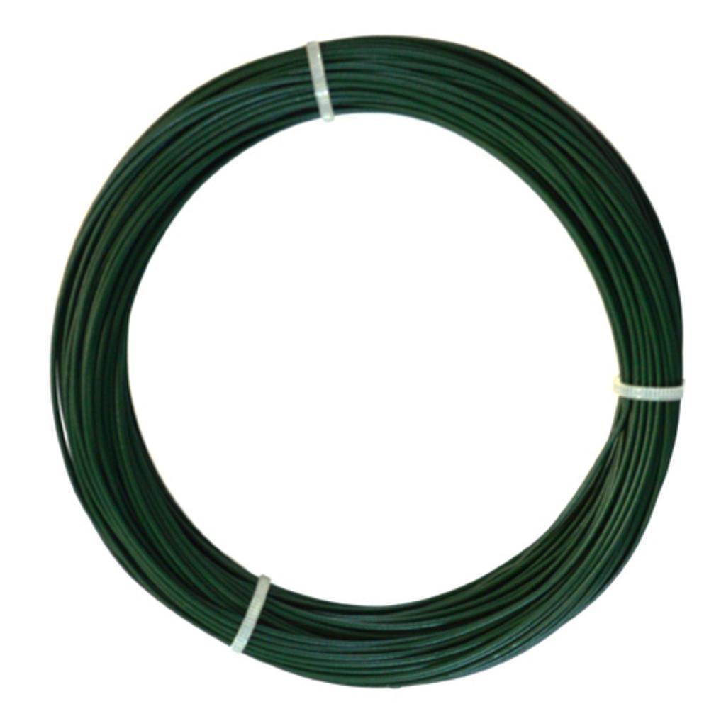 Arame galvanizado revestido a plástico Plast Wire 50 m Nortene Ø24 mm