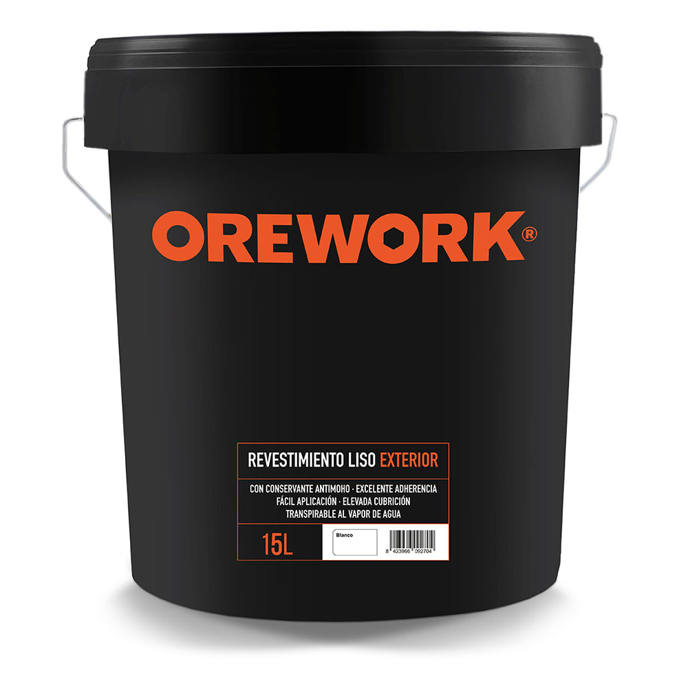 Revestimiento Liso Exterior Blanco - 15 L_0