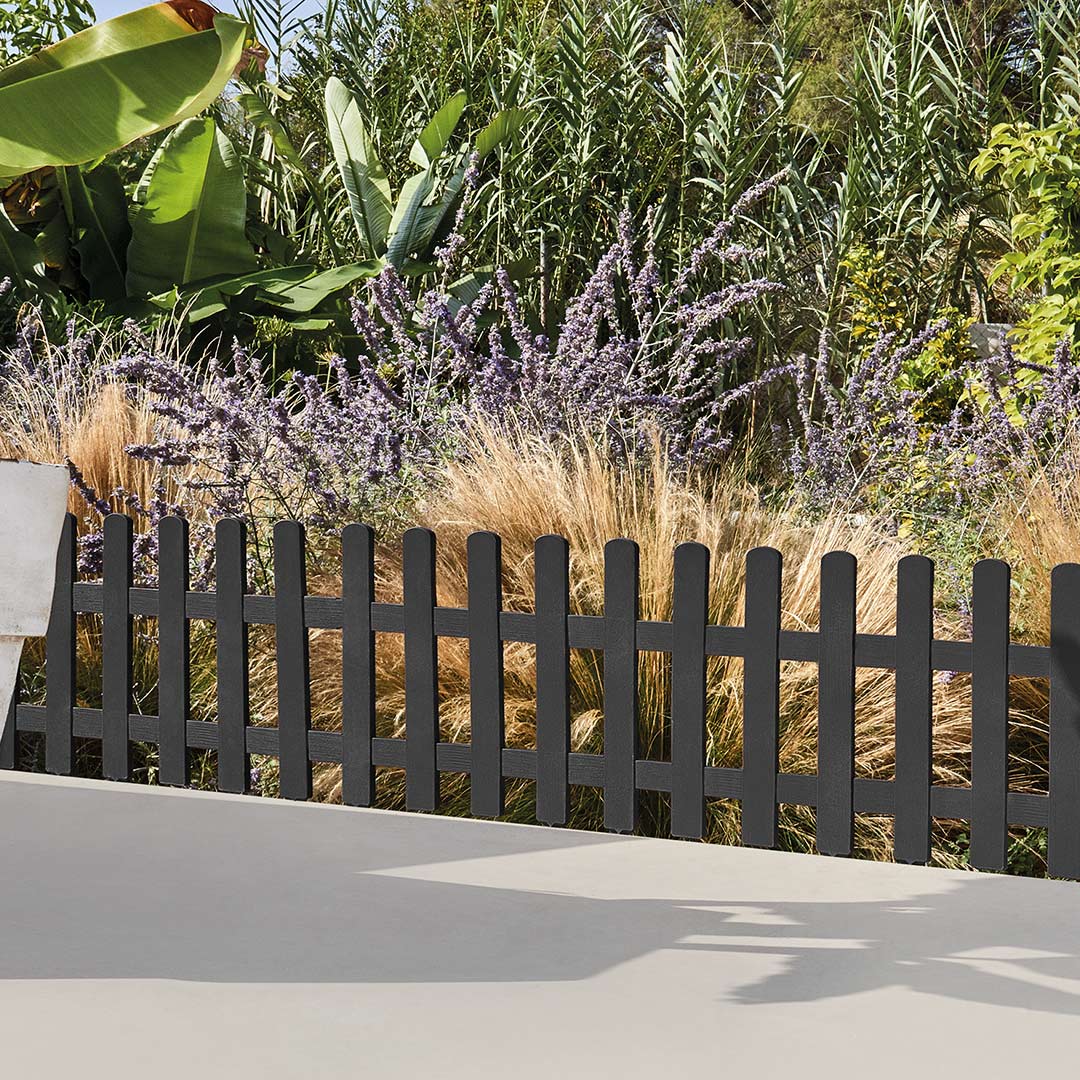 Pack De 5 Mini Vallas Clickfence Lop Antracita 0,35x0,55x0,02 M / Multicolor_0