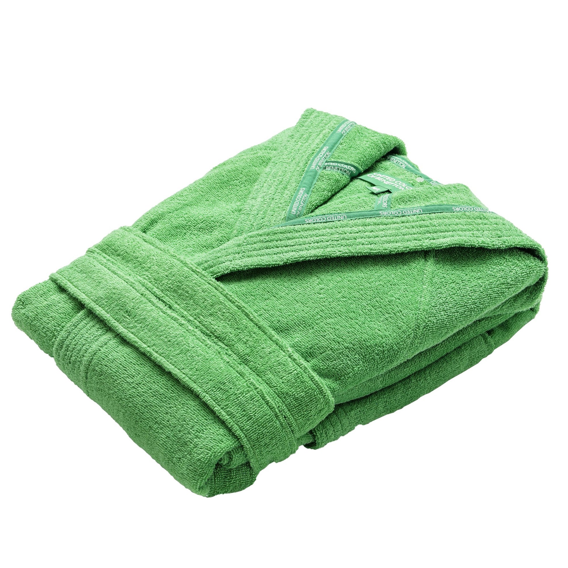 Albornoz Con Capucha L/xl 360gsm 100% Algodón Verde Rainbow