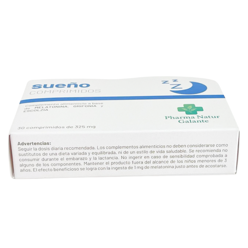 Sueño – Complemento Natural Con Melatonina, Triptófano Y Plantas Medicinales Para Dormir Mejor – 30 Comprimidos_3